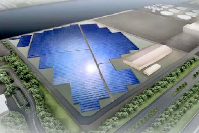 日立、東電のメガソーラー発電システムを一括受注 画像