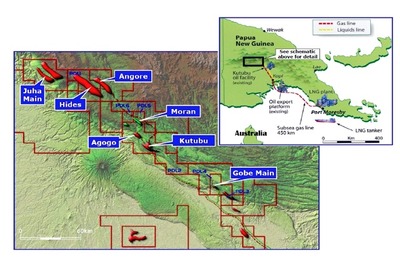 新日本石油開発、パプアニューギニアでのLNG生産に投資 画像