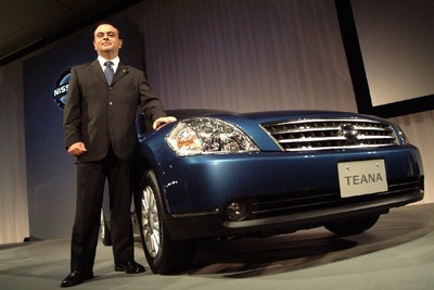 【新聞ウォッチ】日産・ゴーン社長VSソニー・出井会長の“異色対談”…… 画像