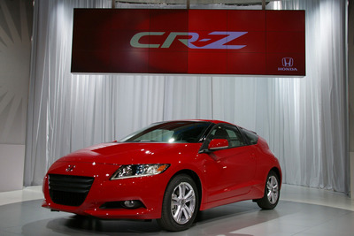 【デトロイトモーターショー10】ホンダ CR-Z、市販仕様がデビュー 画像