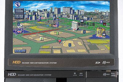 【パナソニック『HDX730D』緊急取材】『Youナビ』とほぼ同体積で電動インダッシュモニタ 画像