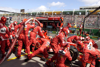 シューマッハ、フェラーリ批判に反論……F1オーストラリアGP 画像