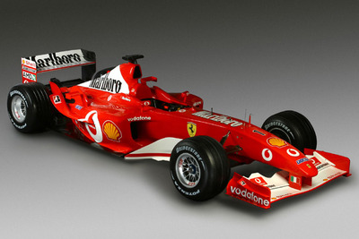 フェラーリ新型車「F2003-GA」がテストで大クラッシュ 画像