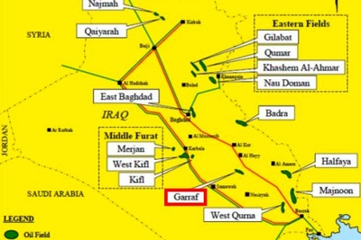 石油資源開発、イラクのガラフ油田で2012年に生産開始 画像