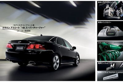 トヨタ クラウン・アスリートに+Mスーパーチャージャー…モデリスタ 画像