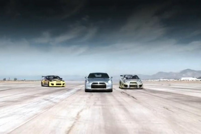 日産 GT-R vs サイオン tC…ドリフト対決! 画像