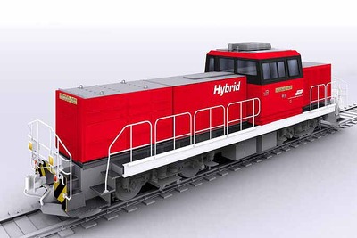 新型ハイブリッド機関車が登場…JR貨物 画像