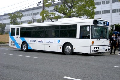 日本最大級の電気バス、路線バスで実証実験へ 画像