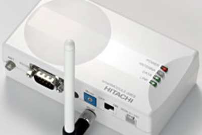 屋内でもGPSで測位、送信機を日立産機システムが製品化 画像