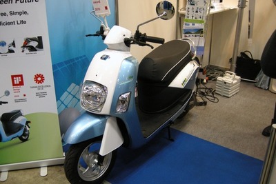 【FC EXPO10】台湾メーカー、電動スクーターを来年日本投入 画像