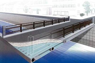 新日鉄の角太橋が100橋を達成---丸太じゃないよ 画像