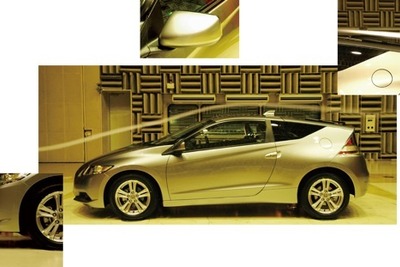 【ホンダ CR-Z 発表】ルーフの傾斜は空力特性で決まる 画像