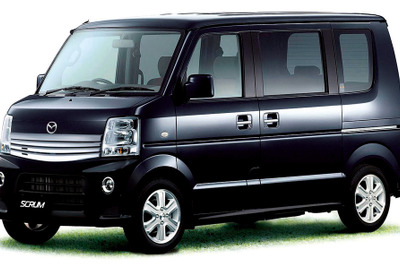 マツダ スクラム 一部改良、AT車を燃費改善 画像