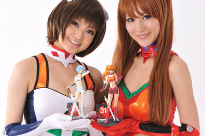レイ&アスカのRQフィギュア公開…スポンサーになってゲット 画像