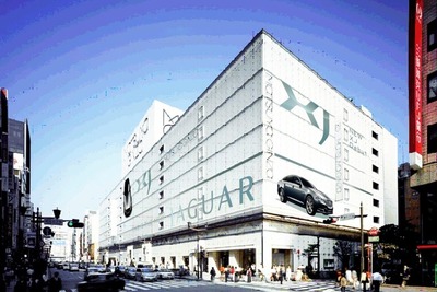 ジャガー XJ 新型、銀座・六本木でブランディング 6月17日から 画像
