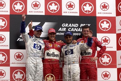 【F1カナダGP決勝】ミハエル・シューマッハ、ポイント首位を奪回!! 画像