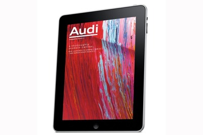 アウディ、iPad にブランド情報誌を配信　英国 画像