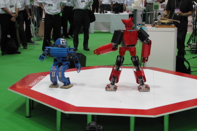 ［ロボテク］普段見ることができない貴重なロボットを展示 画像