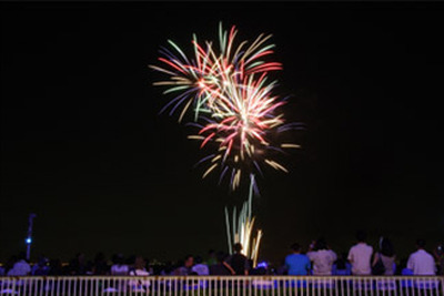 【夏休み】海ほたるで歌と花火の祭典 画像