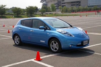 日産 リーフ、さいたま市で試乗イベント…清水市長「EVで神奈川追い越す」 画像