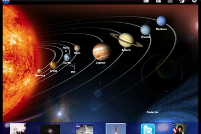 NASA、iPad用アプリをリリース 画像