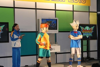 【東京ゲームショウ10】ステージ盛況…Wii『イナズマイレブン』新作 画像