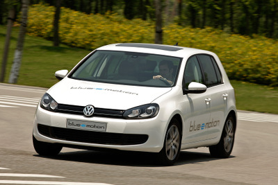 VW ゴルフEV を日本初公開---はままつ次世代環境車社会実験 画像