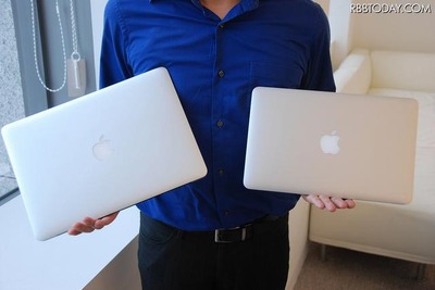 ［写真蔵］MacBook Air新型…コンパクト＆シャープ 画像