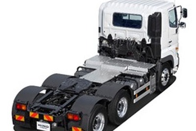 日野 プロフィア トラクターにエアサス車を設定 画像