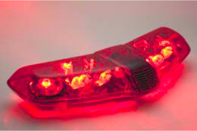 緊急車両向けLED散光式警光灯 小糸製作所が開発 画像
