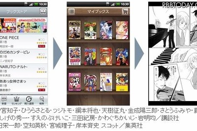 ソフトバンク、電子書籍ストア開始---10万点以上 画像