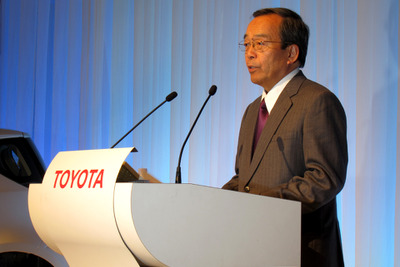 トヨタ内山田副社長「将来もエコカーのコア技術はHV」 画像