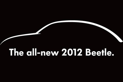 VW ニュービートル 新型…シルエットをチラ見せ 画像