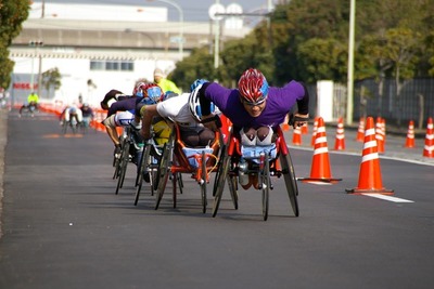 日産の車いすマラソン大会、テストコースなど使用 12月3-5日 画像