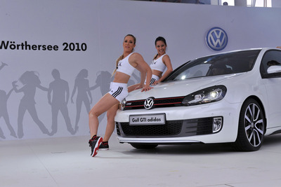 VW ゴルフGTI adidas 日本導入へ…駅伝で先行公開 画像