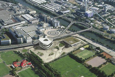 博物館が着工---メルセデスベンツ・ワールド建築 画像