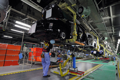 国内自動車生産、2年連続で1000万台割れ…2010年実績 画像