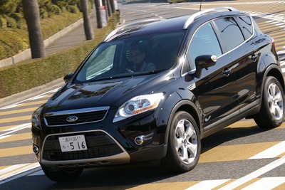 【フォード クーガ 試乗】ビックリ、納得、感心のSUV…まるも亜希子 画像