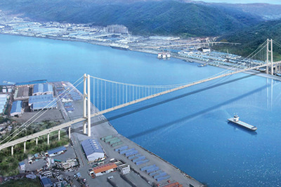 本四高速、韓国ウルサン大橋プロジェクトで技術支援へ 画像