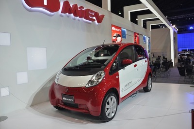 【バンコクモーターショー11】三菱は i-MiEV をひっそりと 画像