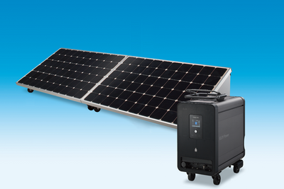 太陽光発電パネル＋可搬式リチウムイオン蓄電システム…大和ハウスが発表 画像