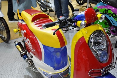 【バンコクモーターショー11】ホンダ デザインバイク 詳細画像…渋滞知らずの二輪車に注目 画像
