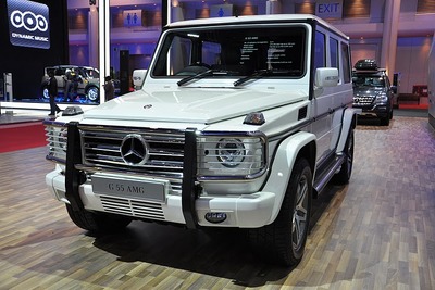 【バンコクモーターショー11】メルセデスベンツ G55AMG 詳細画像…ピックアップトラックがライバル？ 画像