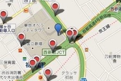 バス停検索アプリ、14都府県8000路線に対応 画像