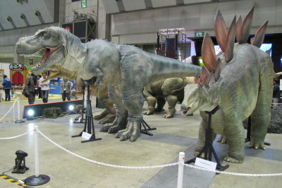 ［イベントJAPAN11］実物大の恐竜の出演料 画像