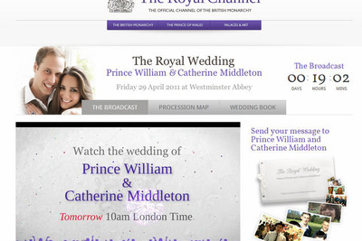 英ロイヤルウエディング、YouTube生中継　4月29日夕6時より 画像
