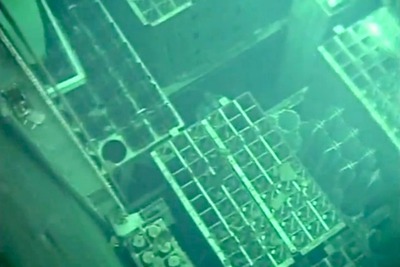 福島第一原発4号機　事故後初めての核燃料貯蔵プール映像［動画］ 画像