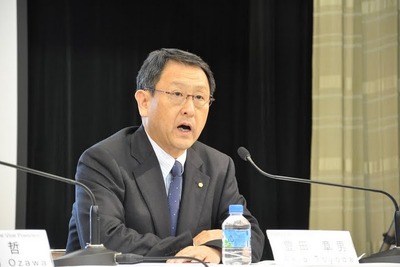 トヨタ豊田社長「経営基盤は着実に強化」 画像