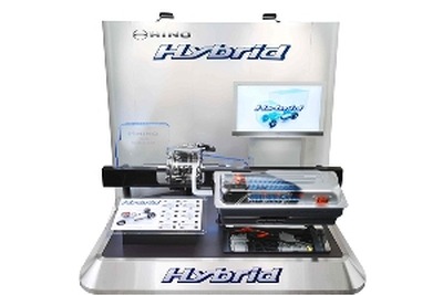 【人とくるまのテクノロジー11】日野、新型ハイブリッドシステムを展示…燃費50％向上 画像