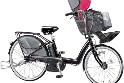 幼児2人同乗基準適合の電動アシスト自転車をモデルチェンジ　ブリヂストンサイクル 画像